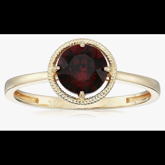 NWT 10k Gold Birthstone Ring made with Infinite Elements Crystal, MULTI COLOR💍 - Picture 7 of 15